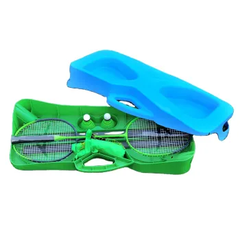 Badminton Racquet Set with Carry Bag for Gym Exercise