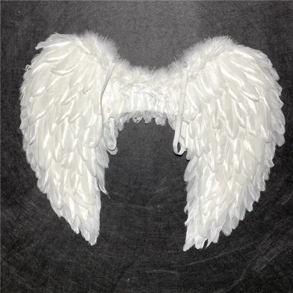 White High Quality Natural Feather Wing