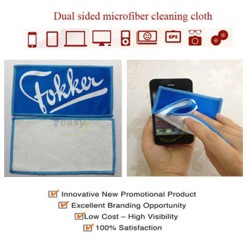 Eco-friendly Double Sided Ipad Microfiber Cleaning Cloth For Eletronic Product Cleaning