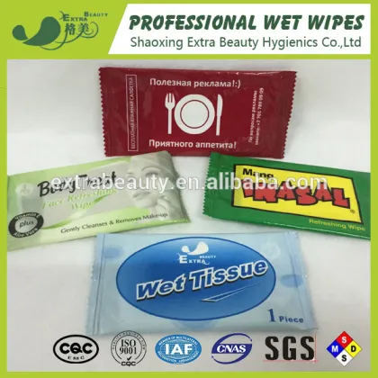 Best price restaurant wet tissue paper price disposable wet tissue