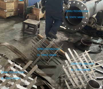 DN450 ASME SK STATIC MIXER