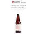 Kombucha refrescante de rosa y sal marina