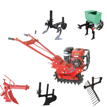 6HP 173F Air-cooled Diesel Garden Cultivator with Tilling Hoeing Machine