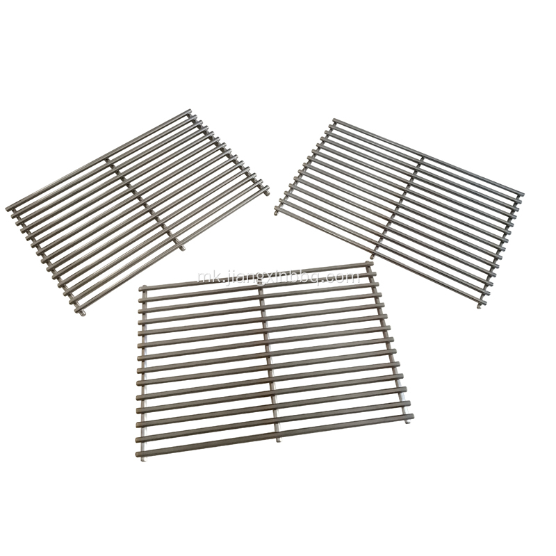Шестоаголни цврсти решетки за готвење од нерѓосувачки челик