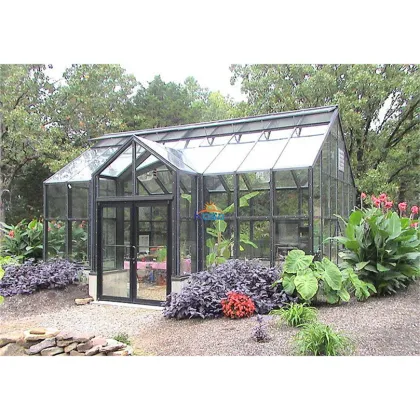 Winter Garden Garten Triangle Roof Free Standing Sunroom