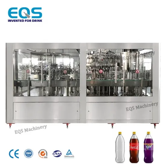 Automatic Plant 3-in-1 Mono-Block Carbonated Drink Washing, Filling, and Capping Machine