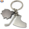 Gift Metal Custom Ice Skate Keychain