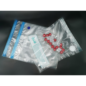 Plastic Aluminum Laminated Package Zipper Bag