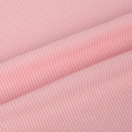 Polyester Cotton Waffle Fabric