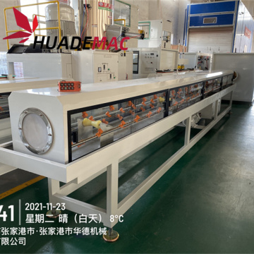 PE HDPE water pressure pipe making machine