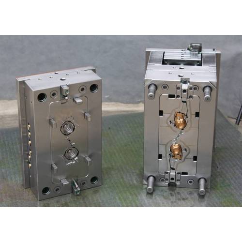 Cylinder mold with Hasco standard automotive mold