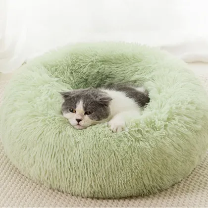 Ultra Soft Plush Pet Bed for Deep Sleep