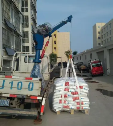 Vehicle Truck car mount crane Small Crane lifting boom for high  air working