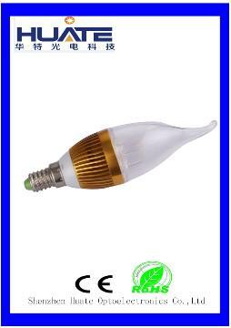 3W NEW LED Candle Lights With CE Listed And White