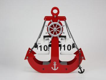 Fascinating Anchor-shape Flip Clock