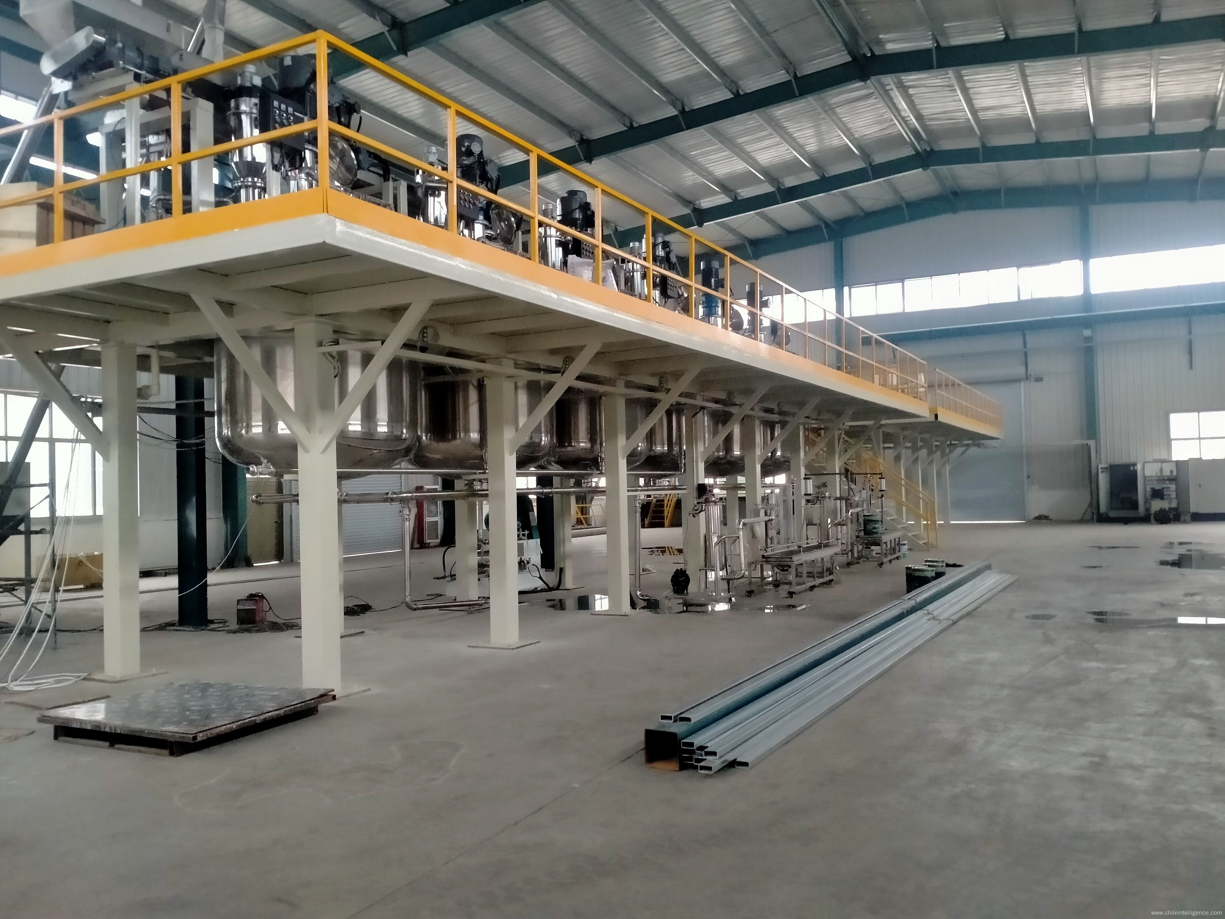 Coating production line The annual output 1000-100000 tons