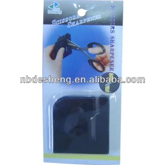 China new PP black Scissors Sharpener