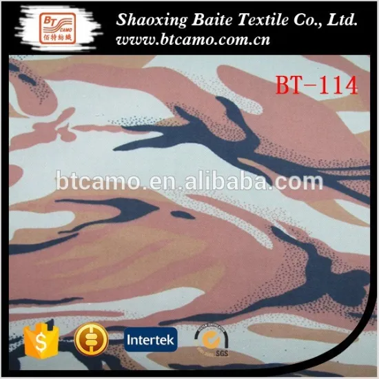 Military Jacket Fabric Red Camo Fabric