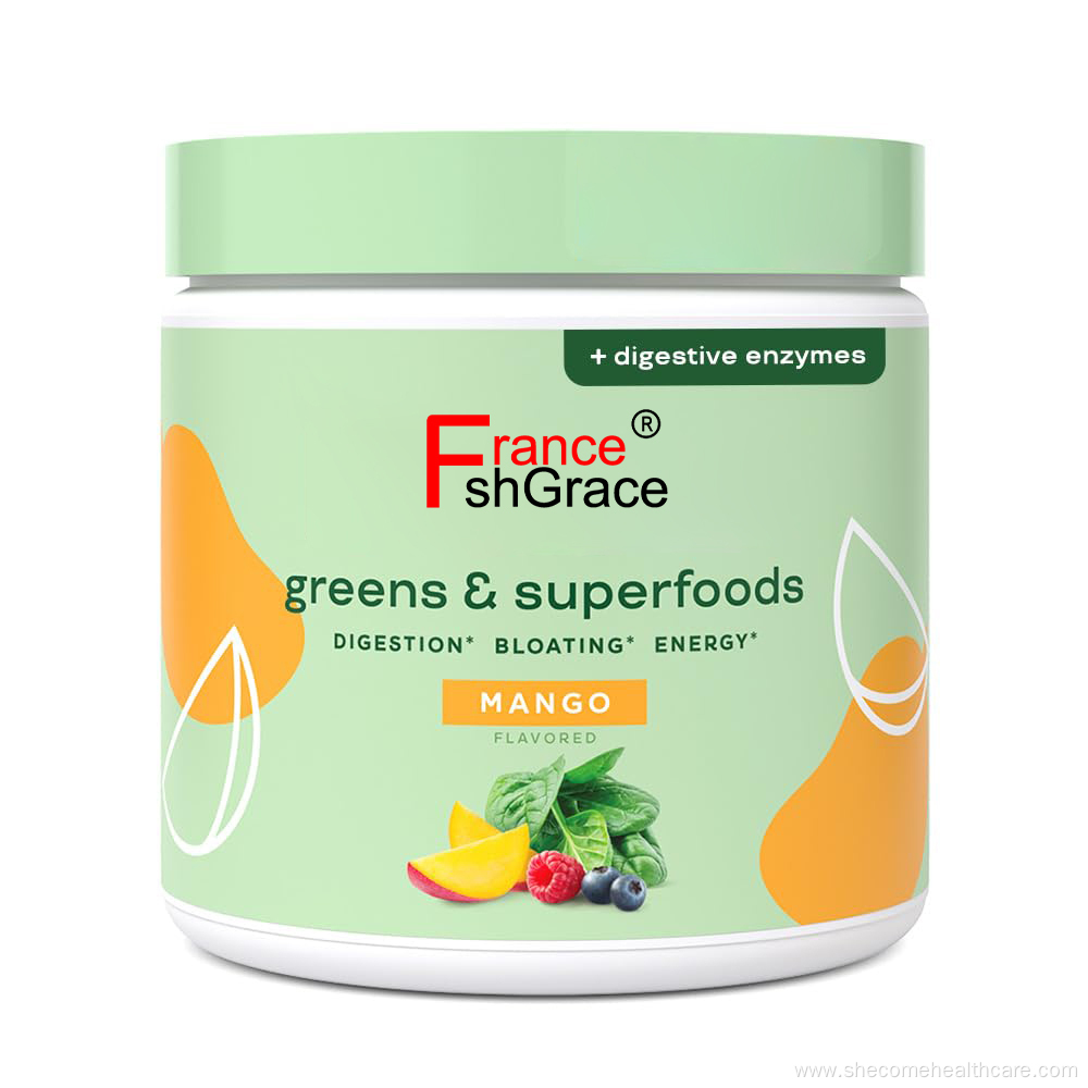 Nutrition Greens and Superfoods Powder for Digestive Health
