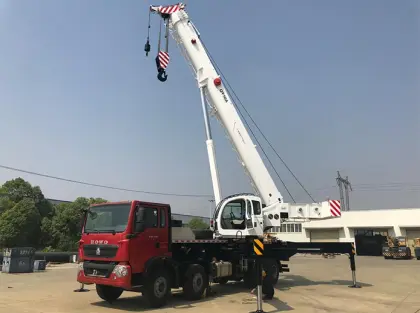 50Ton Truck Crane Designed for Industrial Projects
