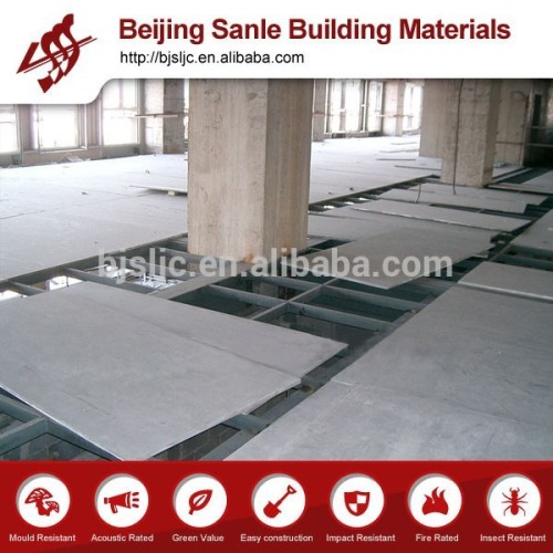 Steel frame cement sheet/ ceiling/ partition/flooring