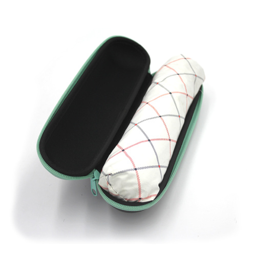 Top quality custom carrying 3 fold umbrella case with logo