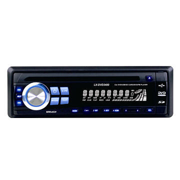 In-dash car DVD players