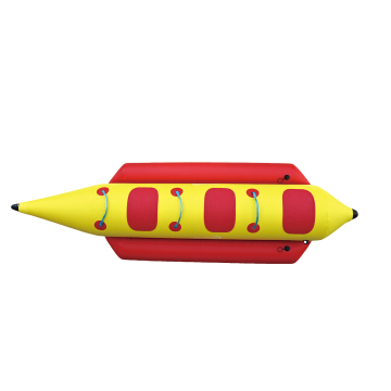 Stable High-Quality PVC Banana Boat for Family Water Games and Entertainment