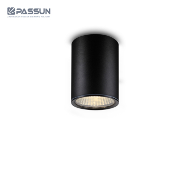 Cob LED Downlight, 12W-20W, IP65 Waterproof, Black Housing, Surface Mounted Ceiling Light