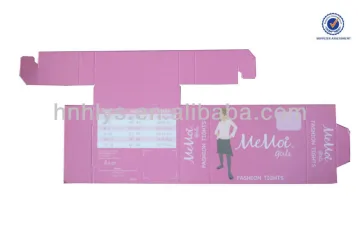 Customized Fashion Tights Packaging Box
