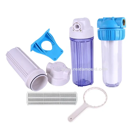 Hot Runner Multi-Cartridge Plastic Water Filter Housing Mold