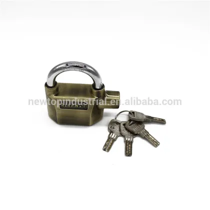 Smart Security Alarm Padlock/Siren Alarm security Padlock/110db siren Alarm padlock