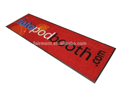 deluxe tuft high resolution logo mat