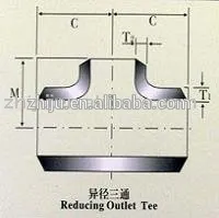 Tee Reducer Reducing Tee Welding Tee