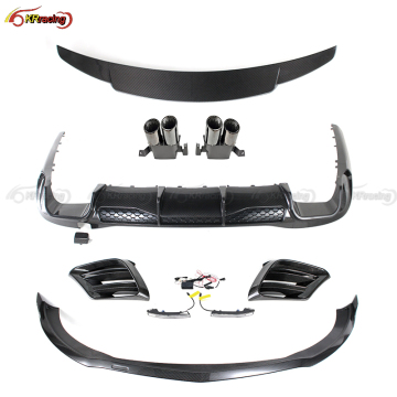 Brabu Style Dry Carbon Fiber Body Kit for Mercedes Benz W223 S450/S500 2021-2024