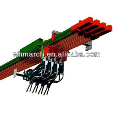 630A~2500A Aluminum&Stainless high duty Insulated Crane Conductor Bar System