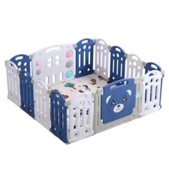 Large Black Deluxe Baby Playpen Search