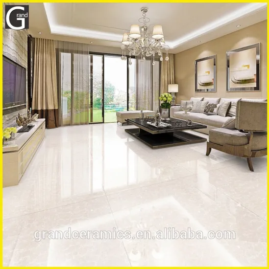 decorate buiding material pilates water wave design dark color floor & wall polished tile