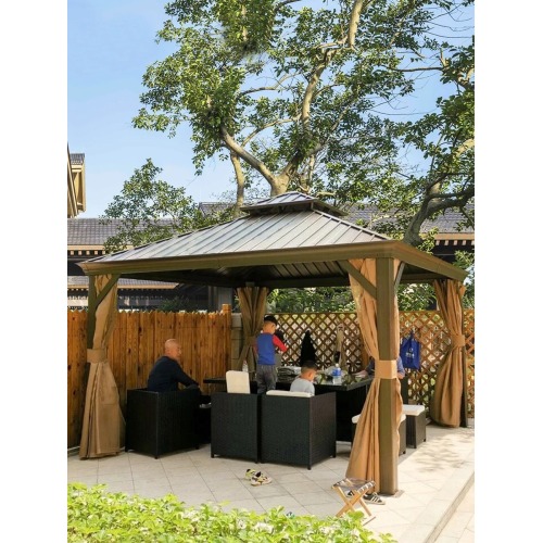 Galvanized Gazebo With Sides Luxury For Outdoor Patio