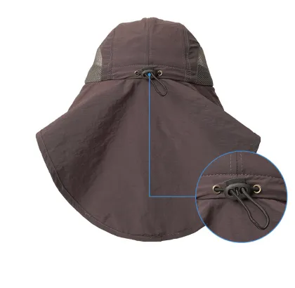 Unisex Solid Color Bucket Hat - Outdoor Sports Sunscreen Quick Drying Waterproof Hat