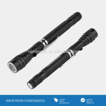 3led Torch Telescopic Light Flexible Magnetic Light Lamp Flashlight