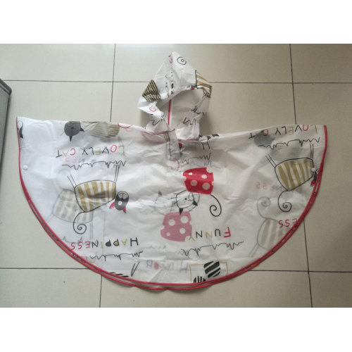 pvc regenjas voor kinderen poncho