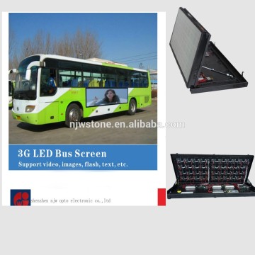 water proof SMD outdoor p5 3G controller led display bus