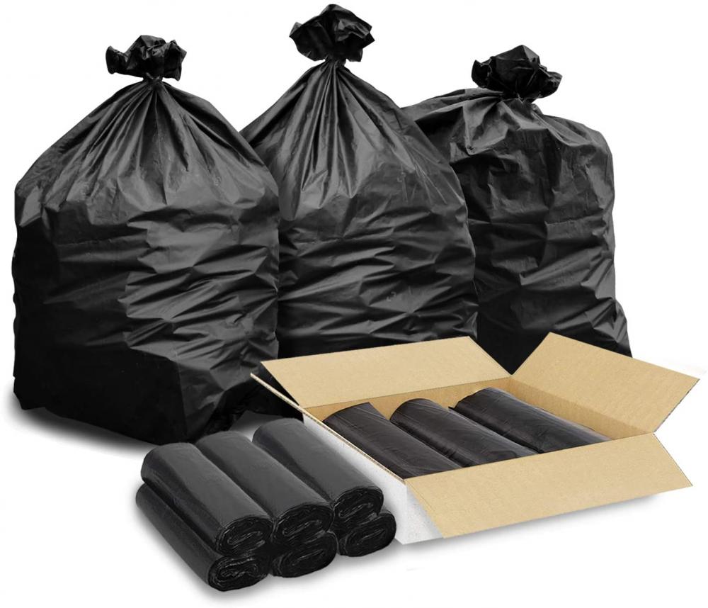 Large Black Garbage Bags 30 Gallon