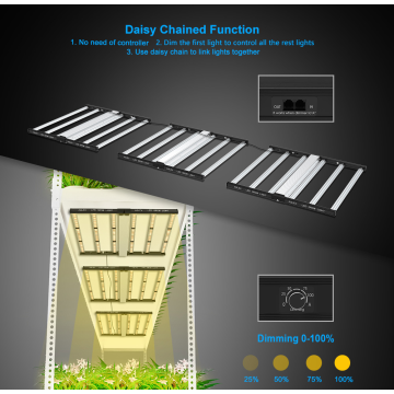 720W LED cresce luz para plantas internas VEG &amp; BLOOM