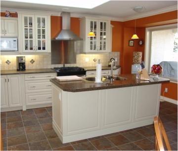 Classic Profile Door Lacquer Kitchen Cabinet