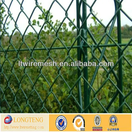High Quality Flexible Sports Ground Fencing Diamond mesh/decorative chain link fence/used chain link fence