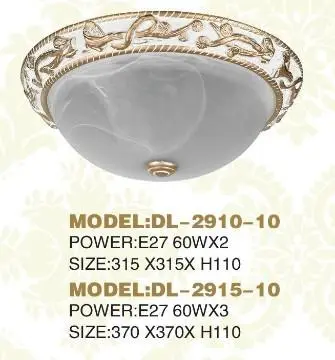 Modern decorative resin ceiling