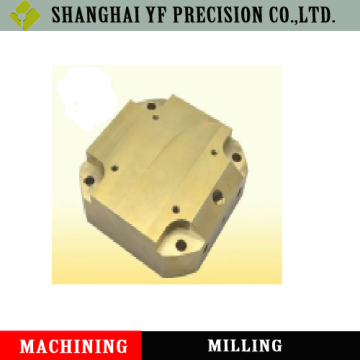 Top level precise die-casting copper milling part