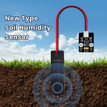 Keyestudio Corrosion Resistant TLC555 Analog Soil Humidity Sensor for Arduino